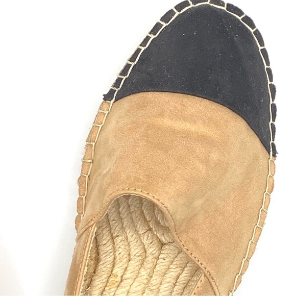 ZARA Basic Elegant Two-Tone Espadrilles Tan and Black - New - EU39 - US8 - Picture 3 of 14